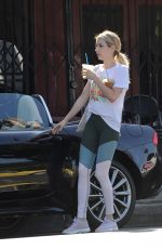 EMMA ROBERTS Out in Los Angeles 09/19/2018