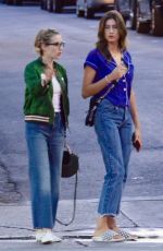 EMMA ROBERTS Out with Her Sister in Los Angeles 09/12/2018