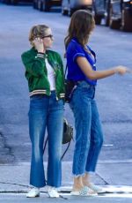 EMMA ROBERTS Out with Her Sister in Los Angeles 09/12/2018