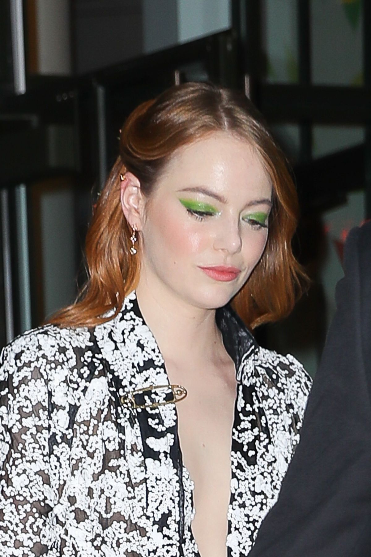 EMMA STONE Arrives at Lincoln Center in New York 09/28 ...