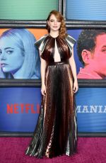 EMMA STONE at Maniac Premiere in New York 09/20/2018