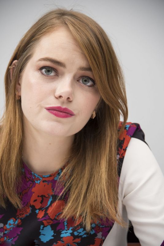 EMMA STONE at Maniac Press Conference in New York 09/20/2018