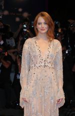EMMA STONE at The Favourite Premiere at Venice Film Festival 08/30/2018