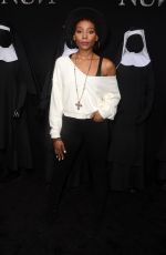ERICA ASH at The Nun Premiere in Los Angeles 09/04/2018
