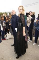 EVA HERZIGOVA at Christian Dior Show at Paris Fashion Week 09/24/2018