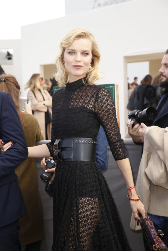 EVA HERZIGOVA at Christian Dior Show at Paris Fashion Week 09/24/2018