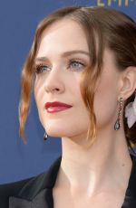 EVAN RACHEL WOOD at Emmy Awards 2018 in Los Angeles 09/17/2018