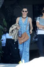 EVANGELINE LILLY Leaves Chateau Marmont in West Hollywood 09/15/2018