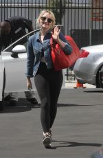 EVANNA LYNCH Arrives at DWTS Studio in Los Angeles 09/13/2018