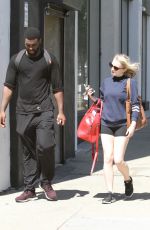 EVANNA LYNCH Leaves Dance Studio in Los Angeles 09/19/2018