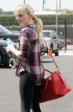 EVANNA LYNCH Leaves DWTS Studio in Los Angeles 09/20/2018