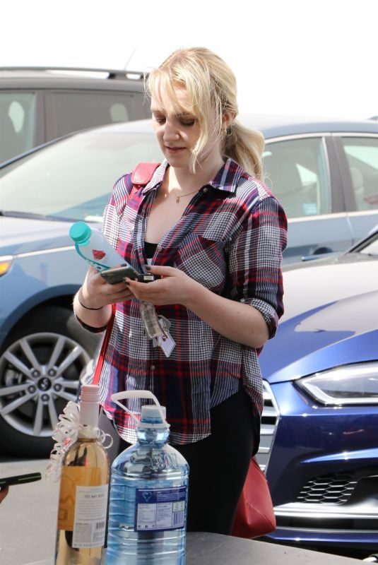 EVANNA LYNCH Leaves DWTS Studio in Los Angeles 09/20/2018