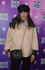 FAYE BROOKES at Rock of Ages Press Night in Manchester 09/25/2018