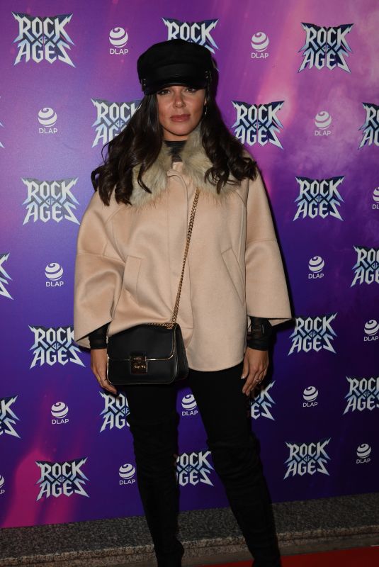 FAYE BROOKES at Rock of Ages Press Night in Manchester 09/25/2018