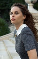 FELICITY JONES in Vanity Fair Magazine, October 2018 Issue
