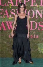 FRANCESCA CAVALLIN at Green Carpet Fashion Awards in Milan 09/23/2018