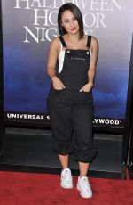 FRANCIA RAISA at Halloween Horror Nights Opening in Los Angeles 09/14/2018