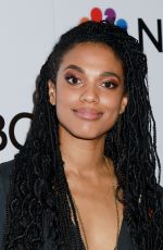 FREEMA AGYEMAN at NBC & Cinema Society Party in New York 09/20/2018