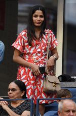 FREIDA PINTO at 2018 US Open Tennis in New York 09/02/2018