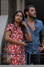 FREIDA PINTO at 2018 US Open Tennis in New York 09/02/2018