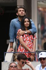 FREIDA PINTO at 2018 US Open Tennis in New York 09/02/2018