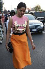 FREIDA PINTO at Moschino Fashion Show at MFW in Milan 09/20/2018