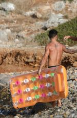 GEMMA ATKINSON in Bikini on Vacation in Crete 09/07/2018