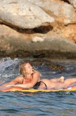 GEMMA ATKINSON in Bikini on Vacation in Crete 09/07/2018