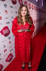 GEMMA DOBSON at Stage Debut Awards 2018 Arrivals in London 09/23/2018