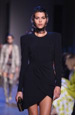 GEORGIA FOWLER at Elie Saab Runway Show in Paris 09/29/2018