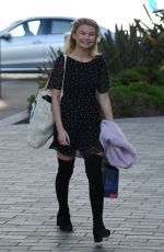 GEORGIA TOFFOLO Arrives at BBC Studios in Salford 09/05/2018