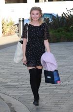 GEORGIA TOFFOLO Arrives at BBC Studios in Salford 09/05/2018