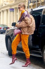 GIGI HADID Arrives at Zayn Malik Apartment in New York 09/11/2018