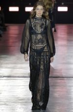 GIGI HADID at Alberta Ferretti Runway Shoe at Milan Fashion Week 09/19/2018