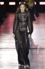 GIGI HADID at Alberta Ferretti Runway Shoe at Milan Fashion Week 09/19/2018