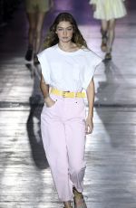 GIGI HADID at Alberta Ferretti Runway Shoe at Milan Fashion Week 09/19/2018