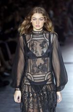 GIGI HADID at Alberta Ferretti Runway Show at Milan Fashion Week 09/19/2018