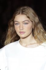 GIGI HADID at Alberta Ferretti Runway Show at Milan Fashion Week 09/19/2018