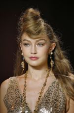 GIGI HADID at Anna Sui Runway Show at New York Fashion Week 09/10/2018