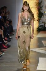 GIGI HADID at Anna Sui Runway Show at New York Fashion Week 09/10/2018