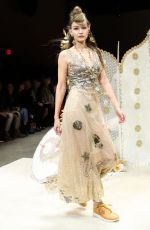 GIGI HADID at Anna Sui Runway Show at NYFW in New York 09/10/2018