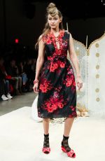 GIGI HADID at Anna Sui Runway Show at NYFW in New York 09/10/2018