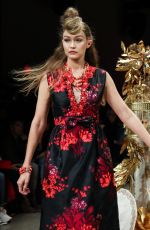 GIGI HADID at Anna Sui Runway Show at NYFW in New York 09/10/2018