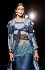 GIGI HADID at Missoni Runway Show at Milan Fashion Week 09/22/2018