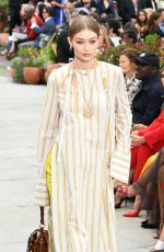GIGI HADID at Oscar De La Renta Runway Show at New York Fashion Week 09/11/2018