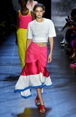 GIGI HADID at Prabal Gurung Show at New York Fashion Week 09/09/2018