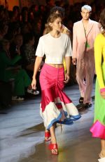 GIGI HADID at Prabal Gurung Show at New York Fashion Week 09/09/2018