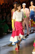 GIGI HADID at Prabal Gurung Show at New York Fashion Week 09/09/2018