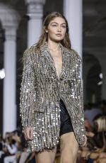 GIGI HADID at Roberto Cavalli Runway Show at MFW in Milan 09/22/2018