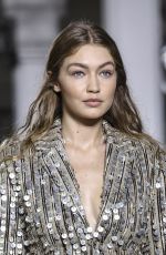 GIGI HADID at Roberto Cavalli Runway Show at MFW in Milan 09/22/2018
